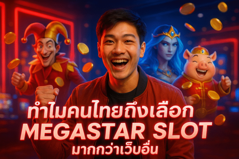 ทำไมคนไทยถึงเลือก MEGASTAR SLOT มากกว่าเว็บอื่น