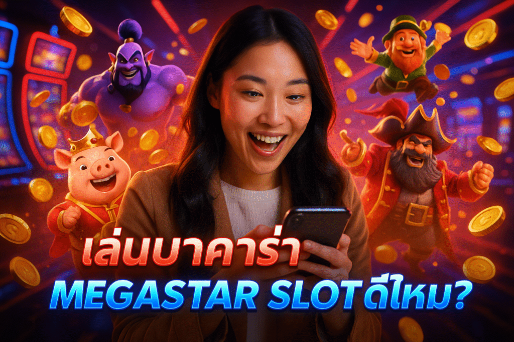 เล่นบาคาร่าใน MEGASTAR SLOT ดีไหม