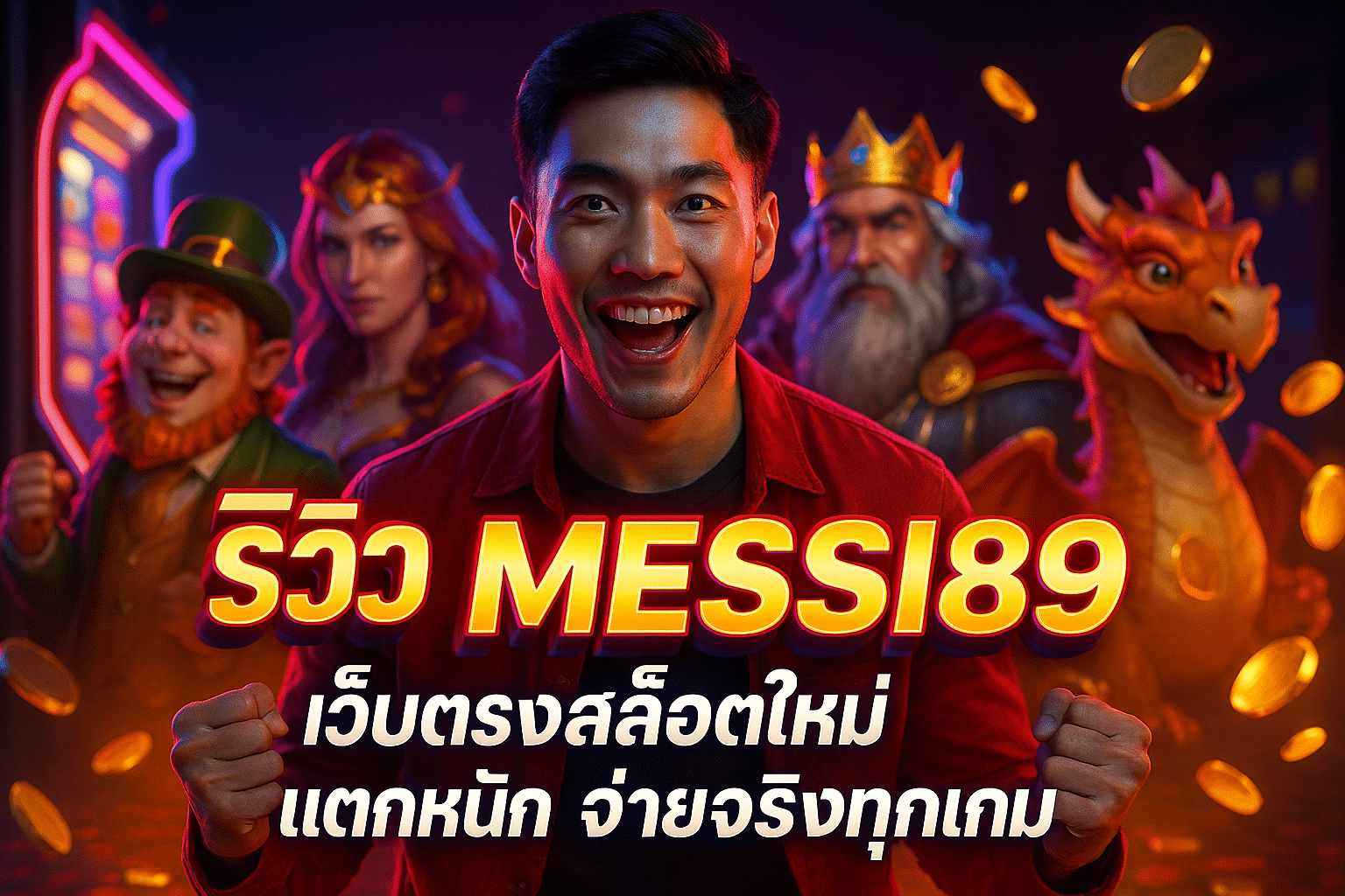 รีวิว MESSI89 เว็บตรงสล็อตใหม่ แตกหนัก จ่ายจริงทุกเกม